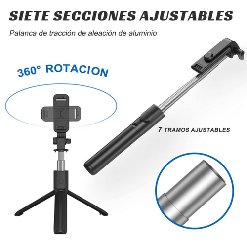 Baston Selfie Stick Bluetooth✨