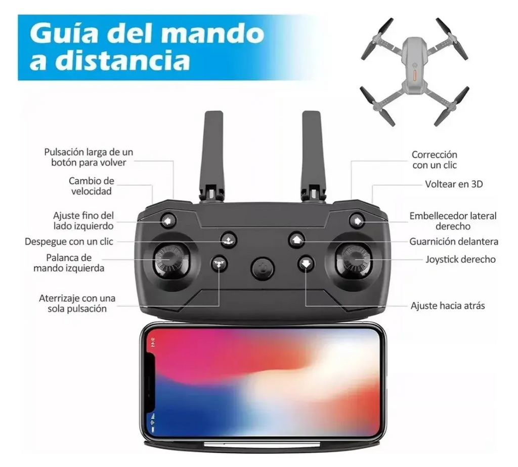 Dron Camara 4k Ultra Pro Max Drone💥