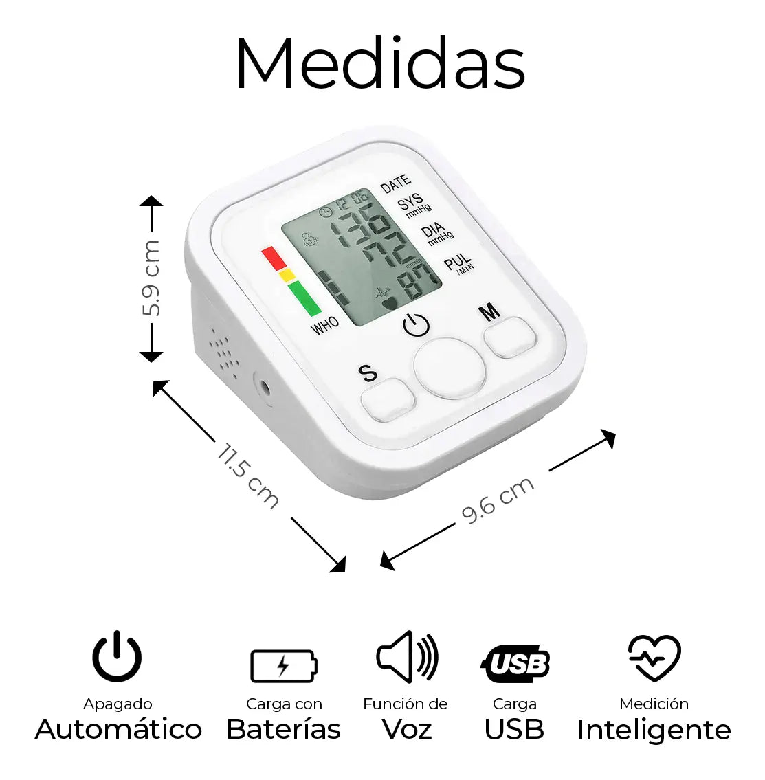 Baumanometro Digital Monitor De Presion🥇