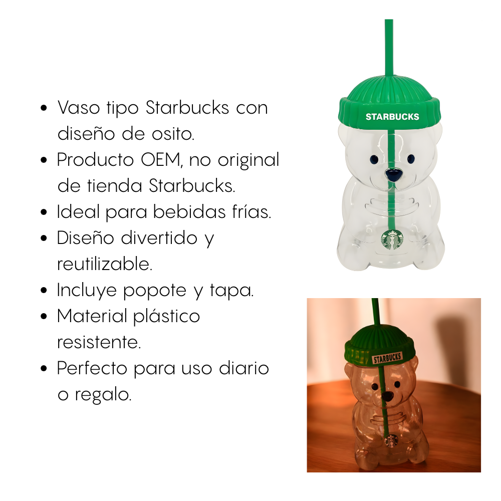 Vaso Oso Starbucks Oem