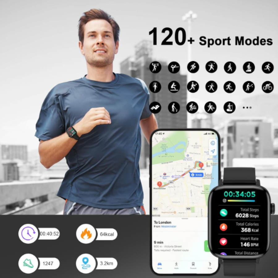 Smartwatch T500 Reloj Inteligente💥