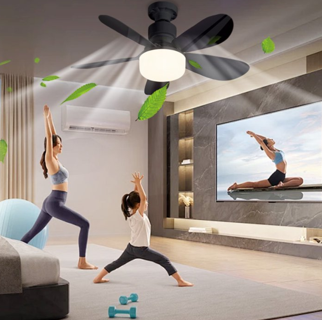 Lampara Luz Ventilador Techo✨