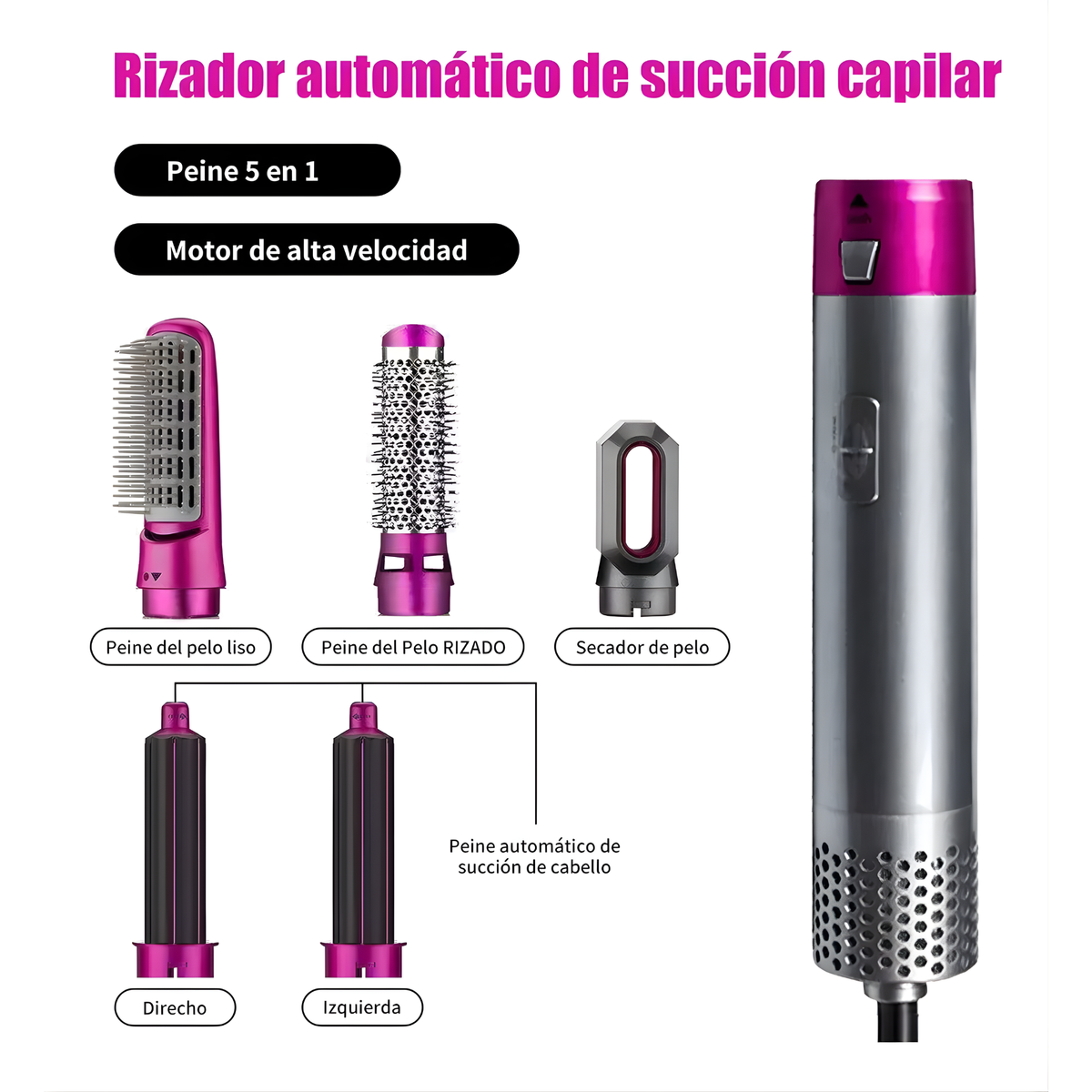 Cepillo 5 en 1