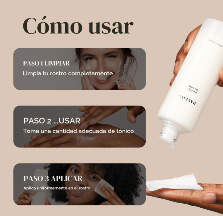 Tónico Facial Hayejin -Aceite de Arroz ✨