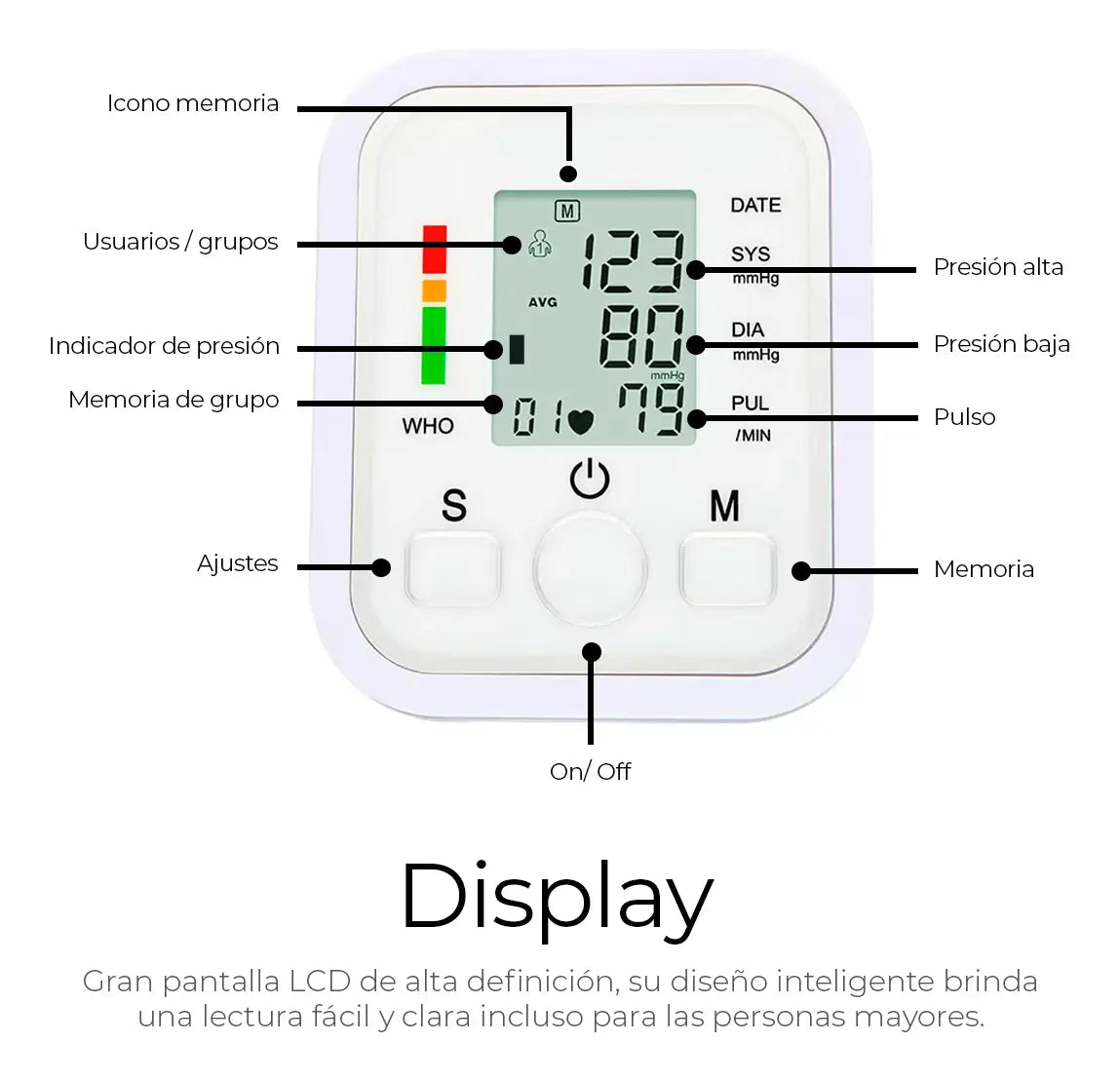 Baumanometro Digital Monitor De Presion🥇