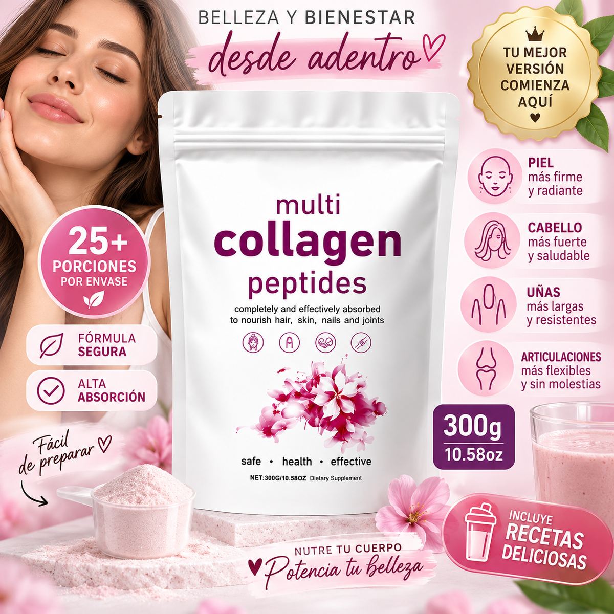 Multicolageno Peptides Polvo