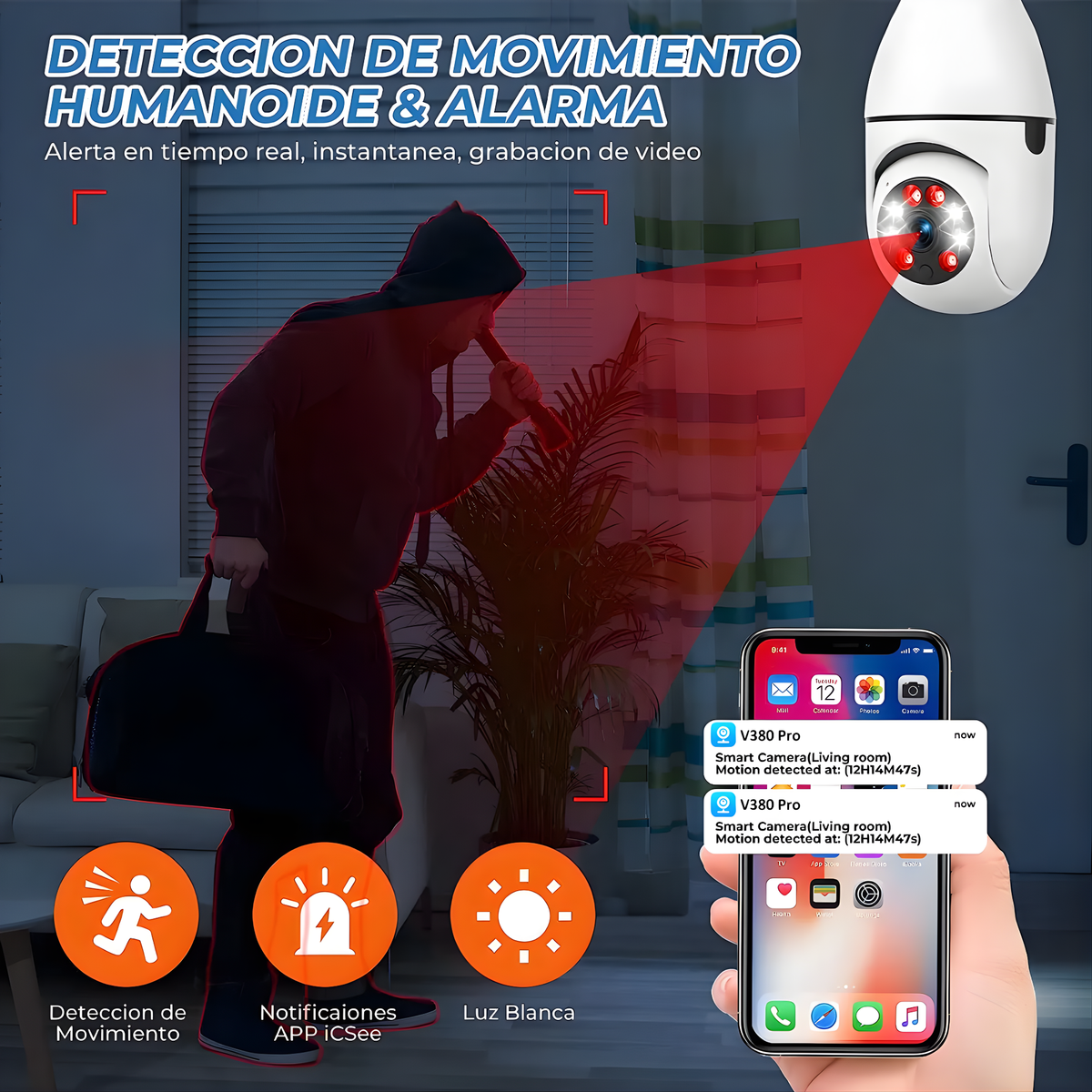 Camara Foco Ip Wifi