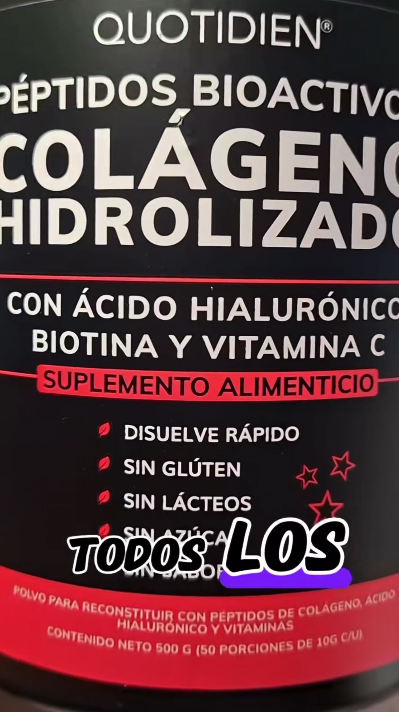 Suplemento Colageno hidrolizado